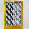 20 Çift/Kutulu 25mm Karışık Stiller 3D Vizon Yanlış Kirpikler Doğal Uzun Kirpikler El Yapımı Wispies Gür Kabarık Seksi Göz Makyajı Araçları