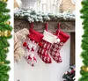 Christmas Stocking Christmas Gift Bag Wrap Kerstboom Ornament voor Kinderen Snoepzak Verpakking Sokken Xmas Home PartyDecoration DA948