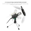 3,5 mm plugg kondensor mikrofon mikrofon spelar hem studio podcast vocal inspelning mikrofoner för iPhone laptop pc tablet mikrofon