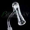 Beracky Full Weld Auto-Spinner Beveled Edge Smoking Quartz Banger With Glass Marble Terp Pearls Hourglass Seamless Tourbillon Nails For Glass Water Bongs Dab Rigs