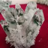 300-1000g Rare Beautiful Green Ghost phantom Quartz Crystal Cluster Specimen 201125