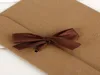 24180 7 cm Gran Kraft Photo Sobre Postcard Caja de empaquetado Caja de papel de papel blanco Sobre de regalo para bufanda de seda con caja de cinta DHL gratis