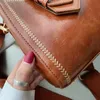 Mode kvinnor nitar väska solid färg messenger väska axel hasp handväska bolsa feminina mujer crossbody väskor för kvinnor #t