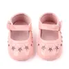 أحذية Baby Girls Toddler itsant anti slip pu first Walkers Shoes أحذية الأطفال حديثي الولادة