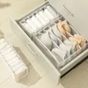 İç çamaşırı depolama kutusu katlanabilir depolama torbaları kumaş sütyen çorap külot organize çekmece tipi ayırma düzenleme kutuları