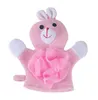 Bébé Débarbouillettes Enfants Douche Bain Serviette De Bain 5 Couleurs Animaux Style Douche Linge De Lavage Serviettes Mignon Gants De Bain Enfants Boule De Bain WMQ297