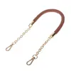 Metal PU Leather Braided Bag Strap Handbag Holder Handle Bags Chain Replacements 28GD2747