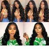 Lace Front Human Hair Wigs Transparent HD Lace Frontal Wig 180 200 Density Lace Front Wig Remy 13x4 Brazilian Body Wave Wig5041844