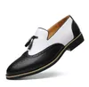 Новая мода, очаровательный мужской смешанный цвет кисточки свадебные туфли Оксфорды мужские вечеринки платье формальный выпускной бизнес обувь Zapatillas Hombre