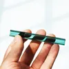 タバコの喫煙ハーブパイプタバコフィルターのヒントのヒントのヒントは、圧延紙のための小さなかわいいパイレックスガラス管