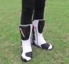 Motorradschuhschuhe professionell Motorrad Stiefel Motocross Racing Mikrofaser Lederstiefel Herren -Motorrad -Drop -Widerstands -Stiefelzubehör für Männer