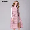 COODRONY marque Streetwear longues femmes hiver doudounes avec poche nouveau Style élégant coupe-vent chaud femme manteaux W9006 200919