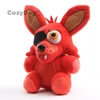 25 cm Nueva llegada Five Nights At Freddy's 4 FNAF Peluches Lindo Red Foxy Felpa Animales de peluche Juguetes Mujeres Niños Regalo de cumpleaños LJ200915