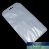 8.5*16cm 400Pcs/ Lot White / Clear Self Seal Zipper Plastic Storage Bags With Hang Hole 3.34"x6.29"