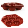 7 Cells Large Semicircle Silicone Cake Mold Muffin Chocolate Cookie Baking Mould Pan Heat Resistant Baking Tool