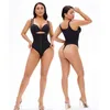 Guudia Thong Shapewear 6xl Shapers for Women Tummy Control Fajas Colombianas Body Zipper Open Bust Suit 2202082053578