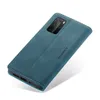 Wielofunkcyjne Skórzane Przypadki Retro Frosted Bank Posiadacz Karty Karty Telefonu na iPhone 13 Huawei Nova6se Y7A P40 P30 Lite Samsung Xiaomi