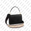 M57050 femmes MM sac à main pochette poignée supérieure messager en cuir véritable sac à main bandoulière brodé sangle sac à bandoulière de soirée