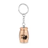 16x25mm 5 Color Aluminum Alloy Engraved With Heart Cremation Urn Keychain for Pet/Human Memorial Funeral Jar -Always in my heart