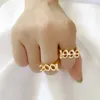 1991-2005 Birth Year Number Rings for Women Men Gothic Birthday Date Ring Special Date Gold Ring for Friendship Gift339S