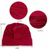 Cor sólida macio gorro modal simples mulheres muçulmanas turbante interior chapéus Ramadan islâmico hijab cap cabeça capa eid headwear