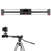 Freeshipping V2-500 Compact Slider Dolly Slider 50cm Stabilisateur vidéo de prise de vue sur rail pour caméscopes DSLR Appareils photo reflex et DV