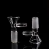 14mm maschio ciotola di vetro pezzi narghilè 3 tipi di imbuto giunto downstem accessori per fumatori manico tubo bong olio dab rig