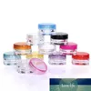 50Pcs 3g/5g 3ml/5ml Empty Bottom Cream Jar Cosmetic Container Plastic Eyeshadow Makeup Face Cream Lip Balm Pot Travel Bottle