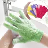 Partihandel Badduschtvättduk Duschskrubber Back Scruby Exfoliating Body Massage Sponge Bath Gloves Fuktande spa -hudduk FY7324