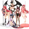 Anime High School DXD Action Figure Bunny Girls Rias Gremory Himejima Akeno Swimwear Ver 112 Scale PVC Figure Model Toy Q11235133330