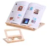 Wool Reading Frame Adjustable wood Book stand Holder Portable Laptop Tablet Study Cook Recipe Books Stands Desk Drawer Organizers LSK2082