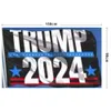 2024 USA: s allmänna val 90*150 cm Trump Flag 2024 Trump 2024 Presidentval Flagg 10 Stil kan välja XD24220