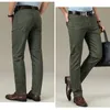 Kleurrijke Regular Fit Rechte Elastische Denim Broek Mannelijke Nieuwe Mannen Zakelijke Jeans Mode 6 Kleuren 201117