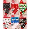 DHL 2020 Kış Kadın Çorap Kırmızı Noel Çorap Sevimli Karikatür Elk Geyik Çorap Pamuk Sıcak Tutun Bebek Kız Erkek Yumuşak Çorap A03