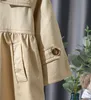 디자이너 옷 아이 여자 2020 패션 아이의 옷 여자 아이 텐치 코트 큰 코트 여자 옷 8174931