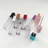 Empty Lip Gloss Plastic Box Containers Pink Black Silver Lipgloss Tube Container Mini Lip Gloss Split Bottle