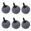 1pc 2cm / 3cm / 4cm / 5cm Aquarium Bubble Stone Aerator Fish Tank Pump Hydroponic Syre Plate Round Stones Mini Acuario Accesorio