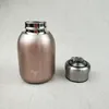 300 ml roestvrij staal waterfles mini schattige thermos-draagbare dubbel-muur geïsoleerde vacuümfles lekvrije fles voor meisjes 201128