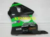 Hi-Grade Motorcykel Fairing Kit för Kawasaki Ninja ZX6R 636 98 99 ZX 6R 1998 1999 ABS Green Black Fairings Set + Gifts KP01