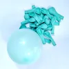 10 дюймов 100 шт. / Установить Macaron Pastel Candy Balloon Большие пастельные круглые шары свадьба День рождения Globos Latex Balloons Helium Stock