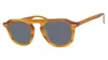 Mode coréenne grand cadre lunettes de soleil nuances marque gris marron lentille lunettes de soleil jaune abeille lunettes hommes femmes planche rétro lunettes w207i