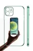 Étuis transparents en TPU galvanisé résistant aux chocs pour iPhone 15 14 13 12 11 Pro Max iPhone 15 Plus housse de protection complète