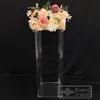 décoration acrylique fleur stands centres de mariage pièces grands mariages pièce maîtresse stand désherbage décoration table décor carré socle piédestal senyu705