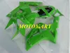 Kawasaki Ninja ZX 6R 600CC 03 04 ZX6R 636 2003 2004 패션 그린 페어링 세트 ZX44 세트