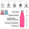 500 ml doppelwandige Vakuum-Edelstahl-isolierte Wasserflaschen mit individuellem Logo Y200330