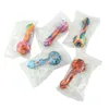 Silicone Pipe Smoking Pipes With Oil Herb Hidden Bowl Tobacco Pyrex Colorful Bong Spoon Pipe MOQ 10 Pieces