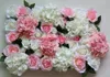 Soie artificielle rose pivoine hortensia fleur mur décoration de fond de mariage avec arc de congé nouveau 10 pcs/lot TONGFENG
