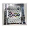 Zaino boyz Zparkiez sacchetto stand up richiudibile 3,5 g confezioni in mylar confezione di spedizione con adesivi olografici