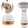 Sèche-cheveux 2 en 1 animal de toilettage des poils sèche avec une brosse de nettoyage à une clé et un réglage de la température pour chiens Cats5073621