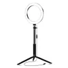 20 cm LED Makeup Lamp Toothing para Beleza de Selfie Video no YouTube Tiktok Anel Light para iluminação fotográfica de estúdio de foto